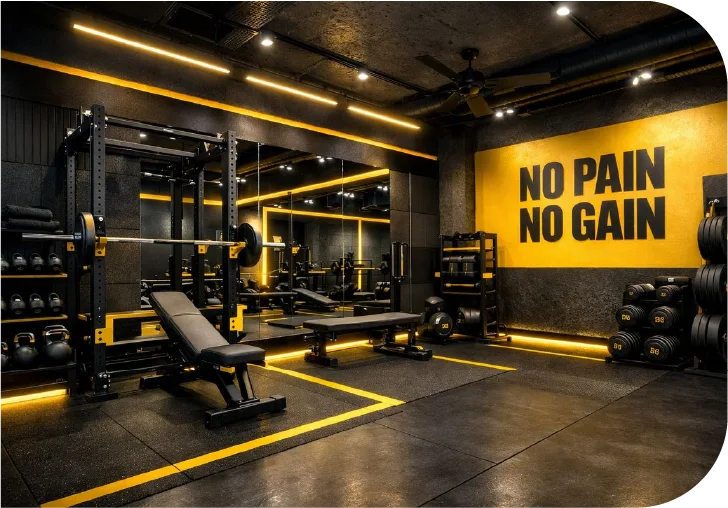 Premium Rubber Tiles for Gym Flooring in Dubai
