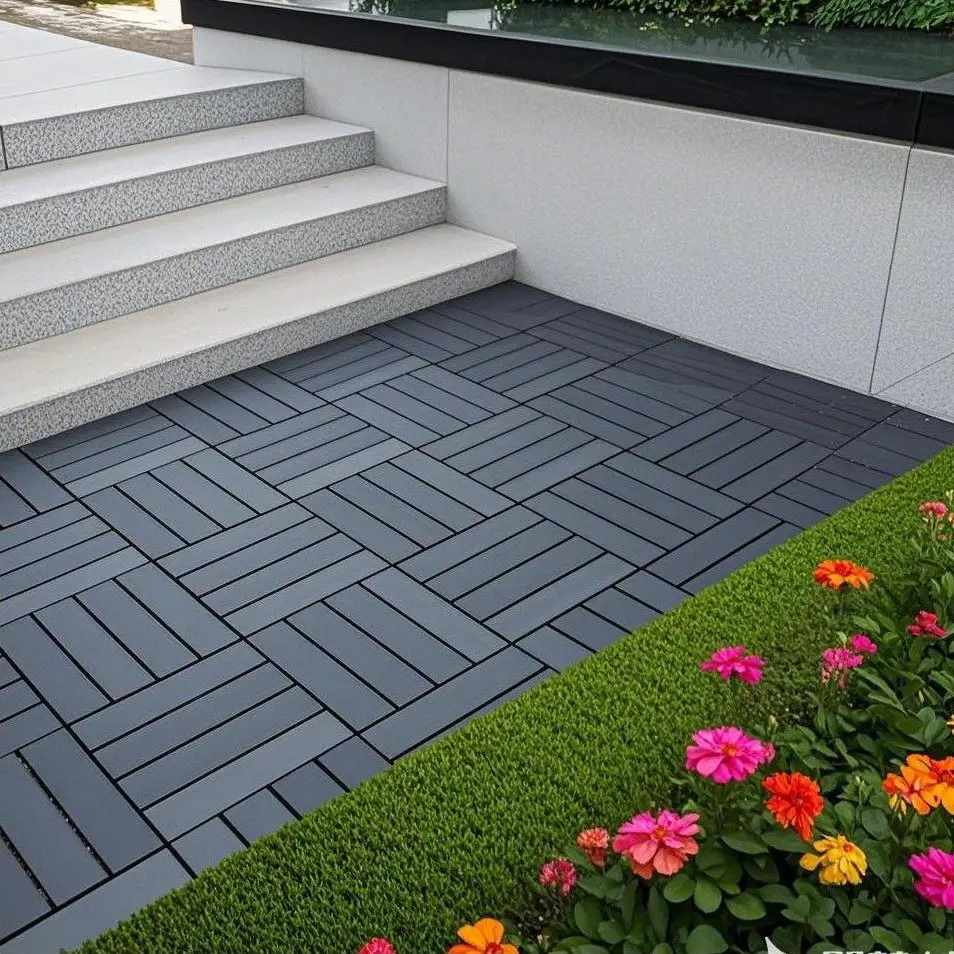 Eco friendly rubber tiles