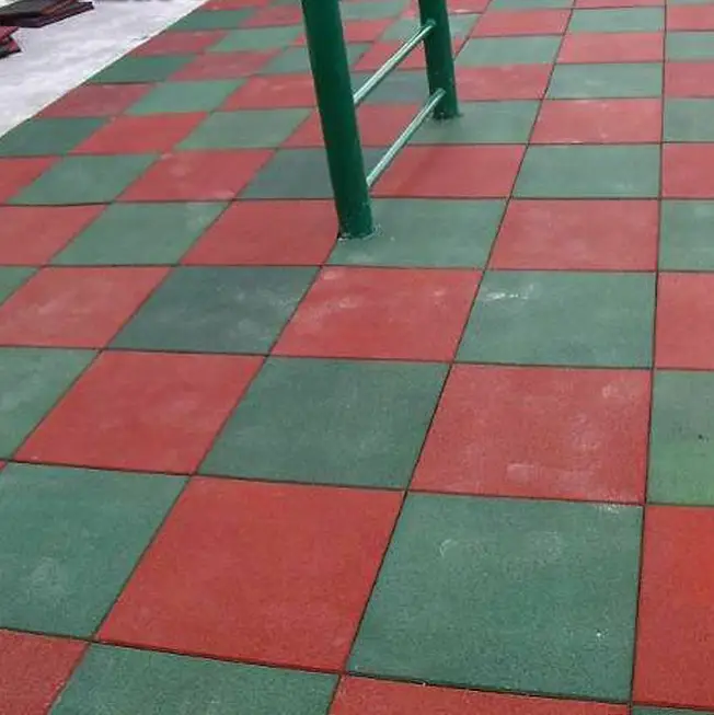 Flexible Rubber Tile Flooring