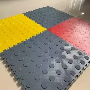 PVC Plastic Interlock Flooring