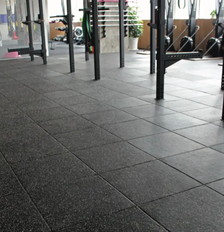 Residential rubber tiles