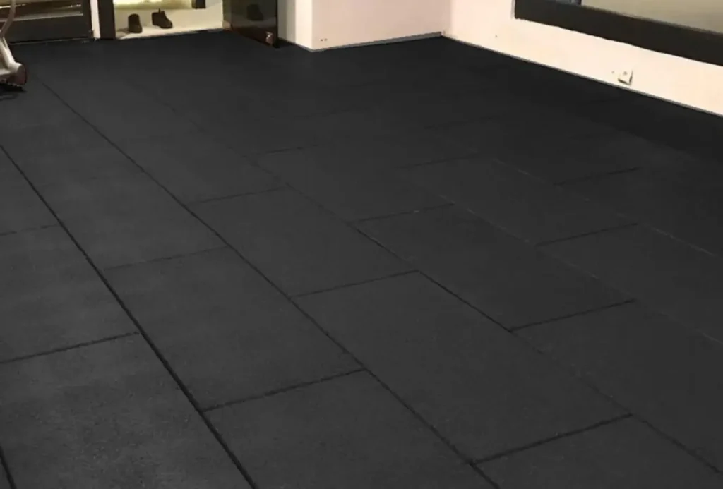 Rubber floor mats
