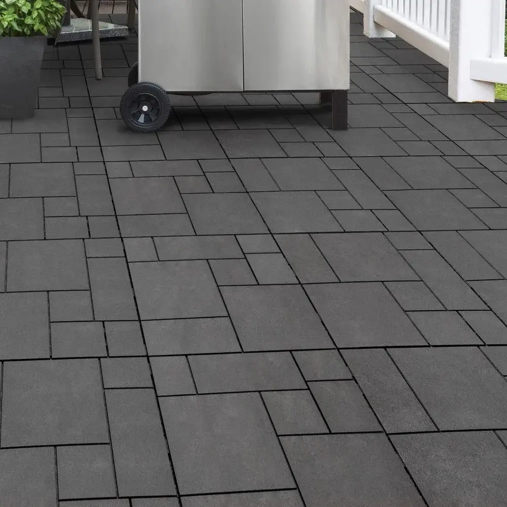 Thick rubber tiles
