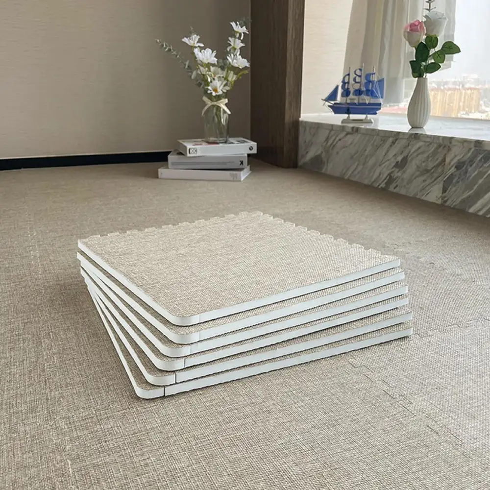 Waterproof foam flooring tiles