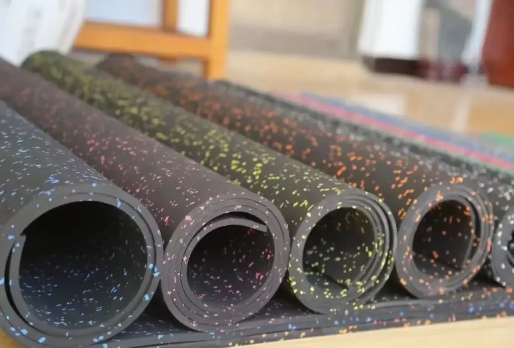 waterproof EPDM rubber roll flooring